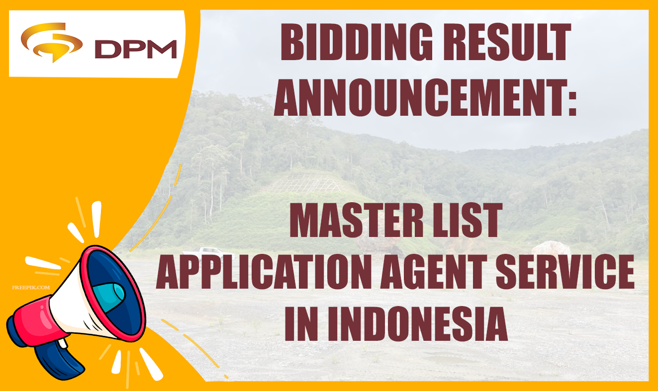 Bidding Result Announcement (Master List Application Agent Service in Indonesia)